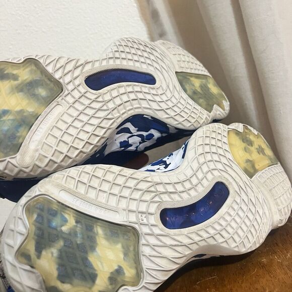 NWOT Adidas D.O.N. Issue 3 Kansas City Jayhawks NCAA Basketball Shoe Blue 5.5 - Picture 11 of 13